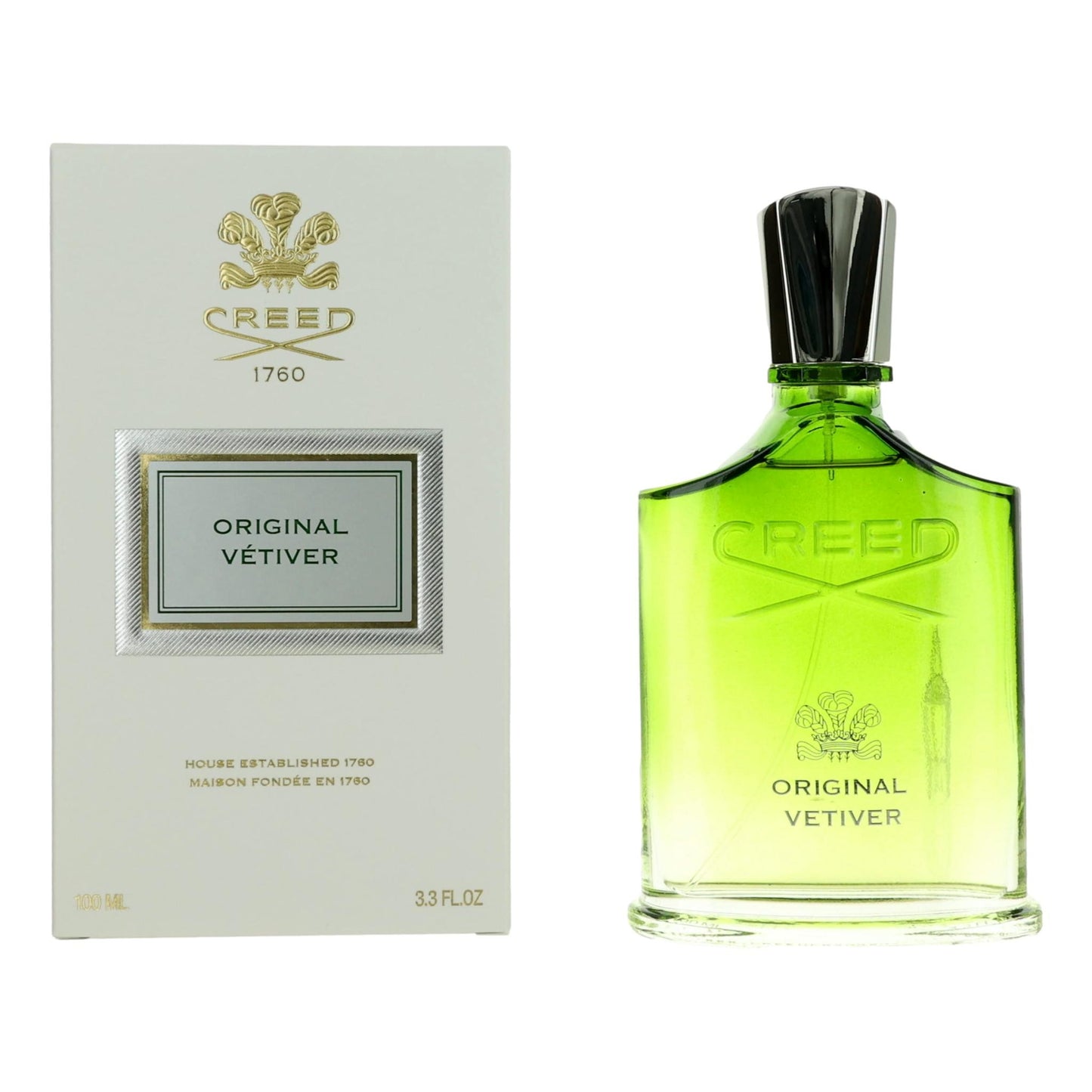 Original Vetiver by Creed, 3.3 oz Millesime EDP Spray for Unisex