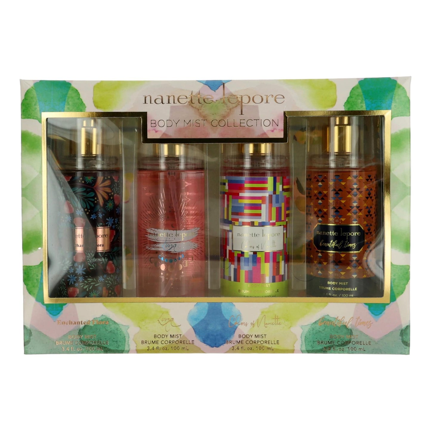 Nanette Lepore by Nanette Lepore, 4 Piece Body Mist Set for Women