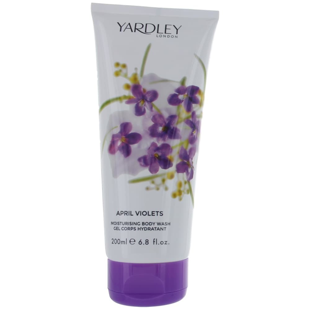 Yardley April Violets by Yardley Of London, 6.8 oz Body Wash women