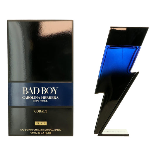 Bad Boy Cobalt Elixir by Carolina Herrera, 3.4 oz EDP Elixir Spray men