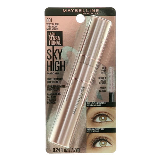 Maybelline Lash Sensational Sky High, .24oz Mascara - 801 Very Black