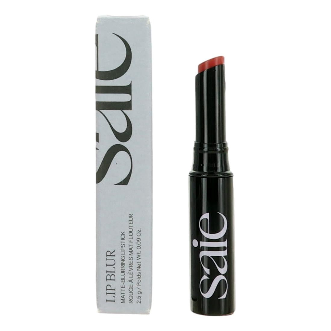 Saie Lip Blur by Saie, .09 oz Matte-Blurring Lipstick- Modern